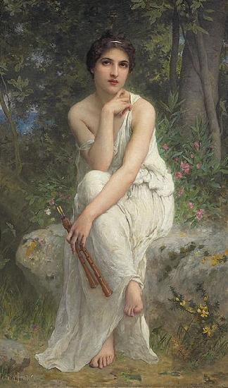 Charles-Amable Lenoir Flute Player